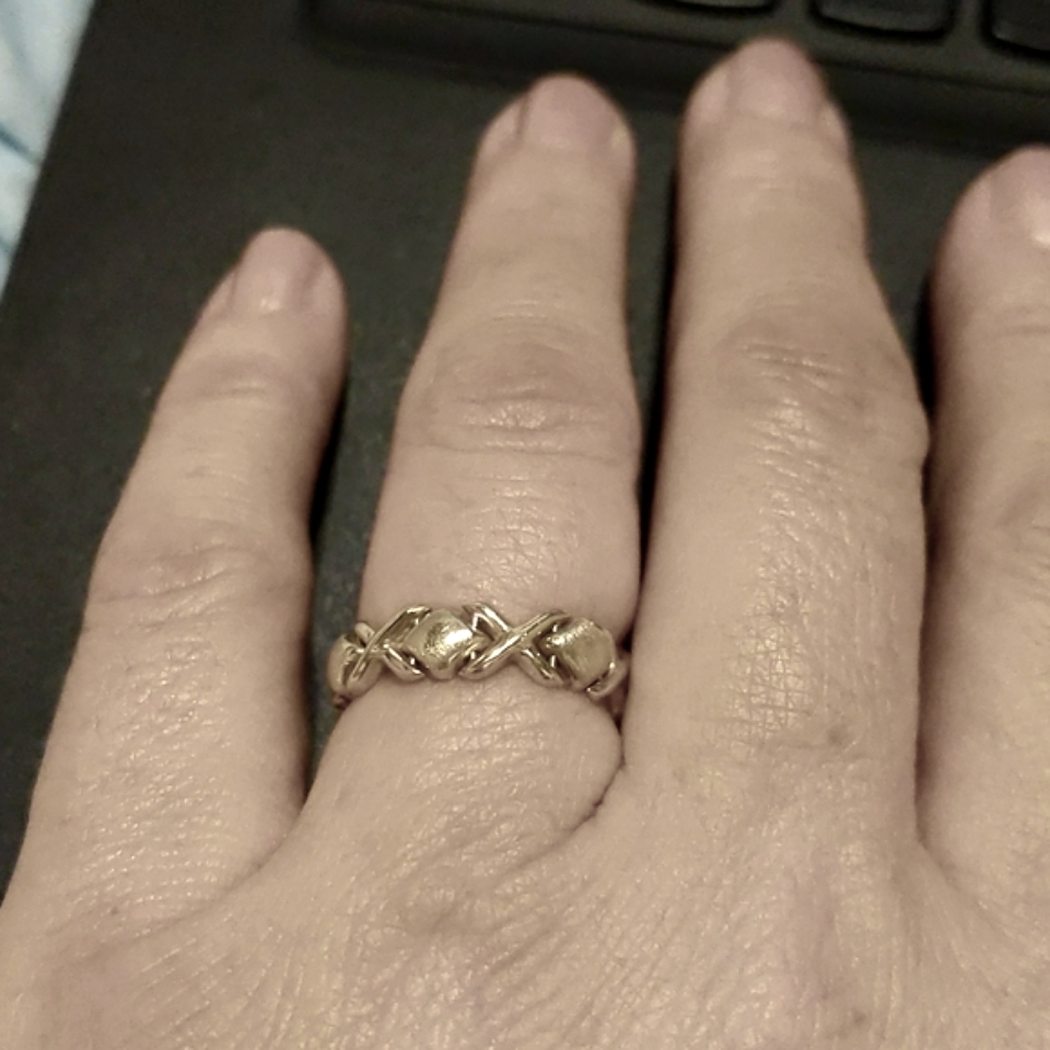 Flexible 14k Gold Ring Size 7